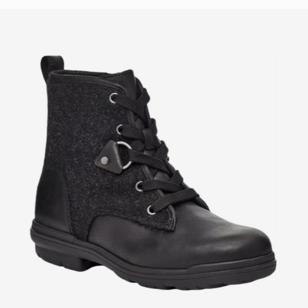 UGG 'Hapsburg' Wool Lace Boot, Size 5